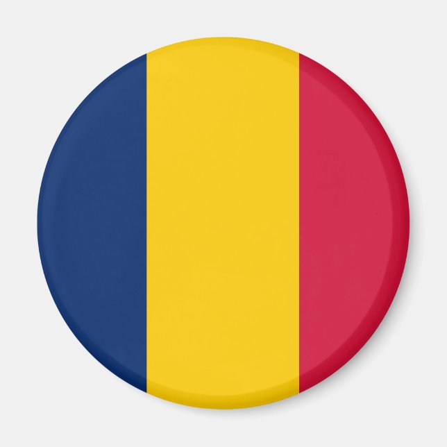 Chad Flag Magnet (Front)