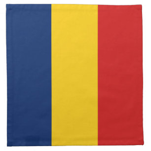 Chad Flag Napkin