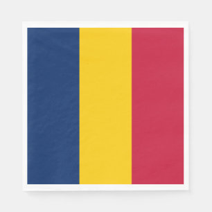 Chad Flag Napkins