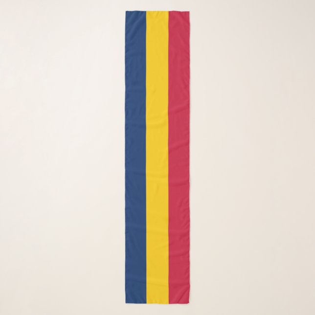 Chad Flag Scarf (Front)