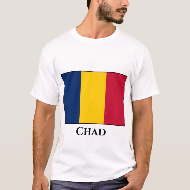 Chad Flag T-Shirt (Front)