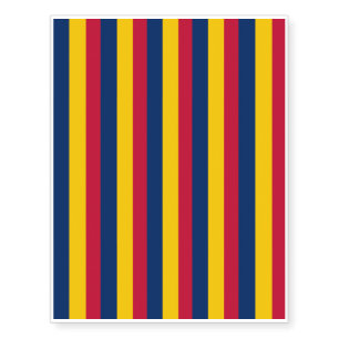 Chad Flag Temporary Tattoos