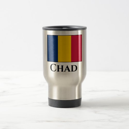Chad Flag Travel Mug