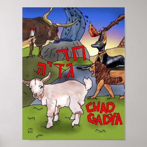 Chad Gadya _ Passover Poster