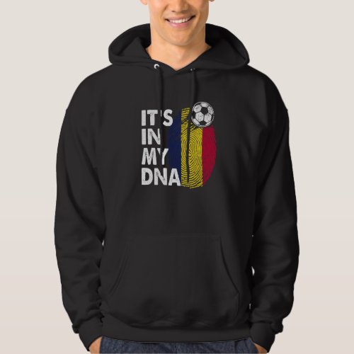 Chad In My Dna Chadian Flag Team Chad Hoodie