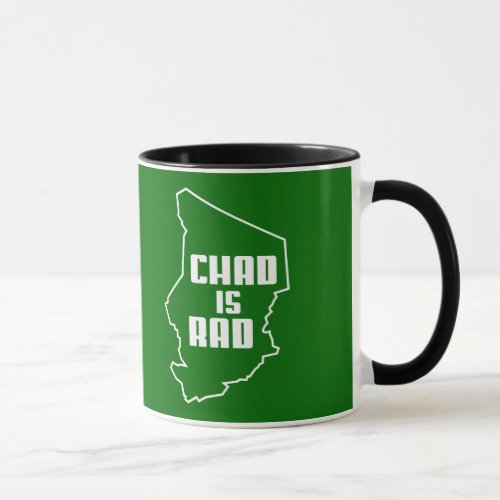 Chad is Rad Outline Mug