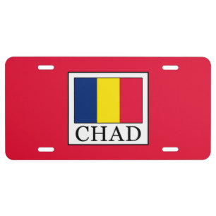 Chad License Plate