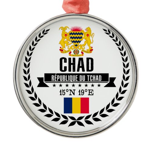 Chad Metal Ornament