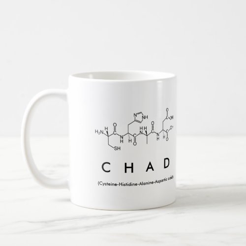 Chad peptide name mug