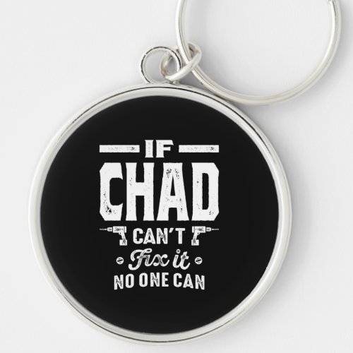 Chad Personalized Name Birthday Keychain