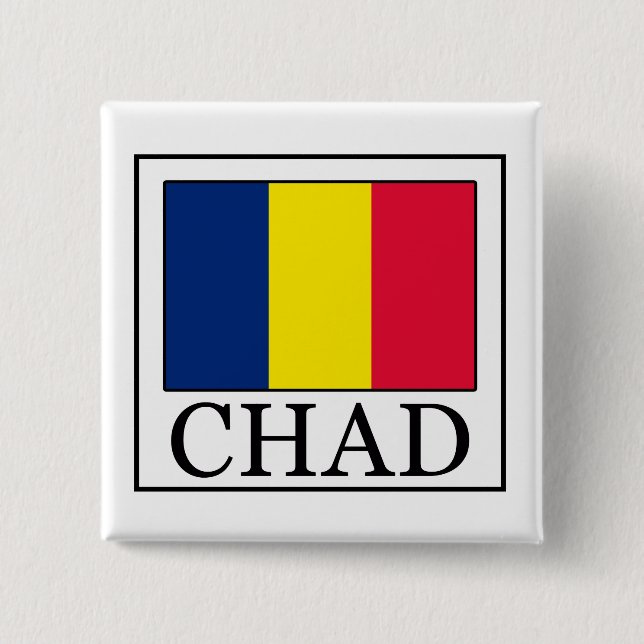 Chad Pinback Button (Front)