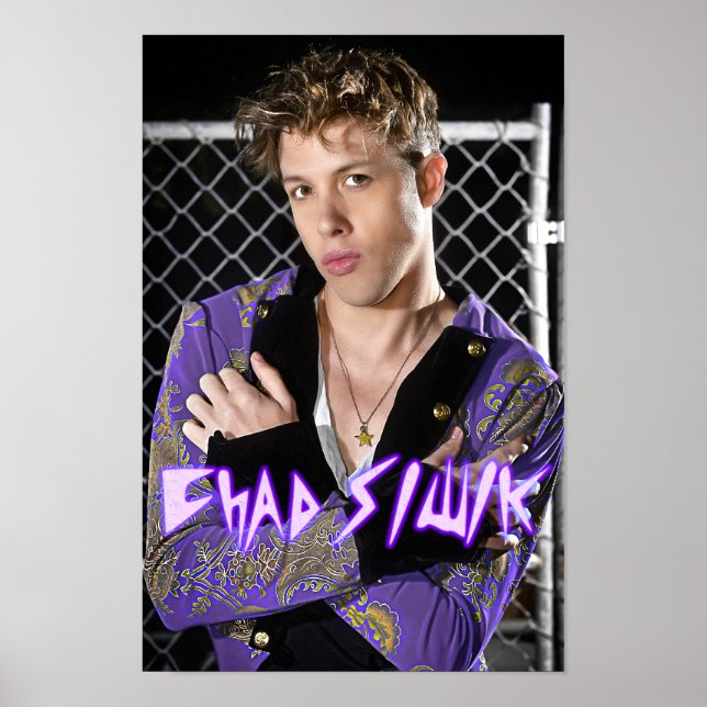 Chad Siwik "80's Pop Star" Poster (Front)