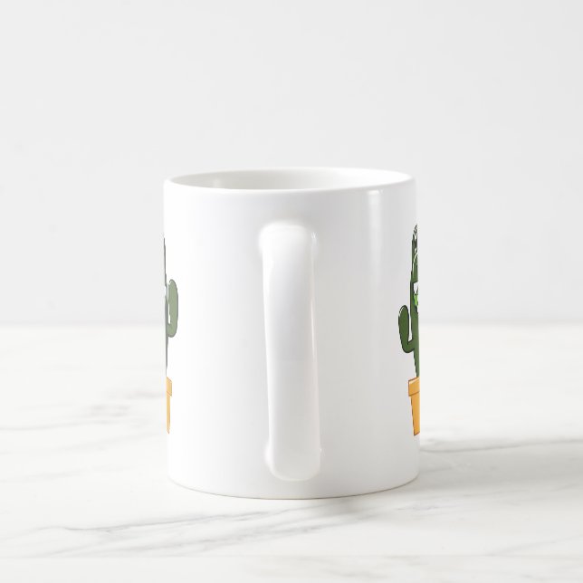 Chadwick the Cantankerous Cactus Coffee Mug (Handle)