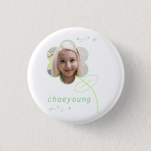 Chaeyoung Kpop Twice Cute Teen Aesthetic Button