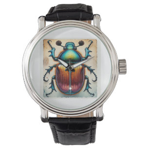Chafer Beetle 230924IREF245 - Watercolor Watch