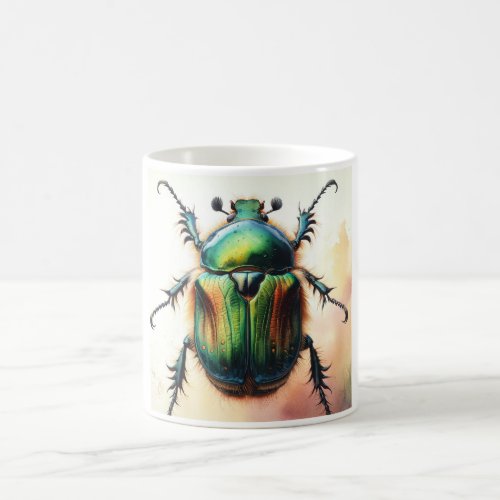 Chafer Insect 270624IREF113 _ Watercolor Coffee Mug