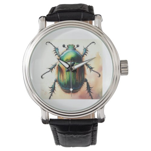 Chafer Insect 270624IREF113 _ Watercolor Watch