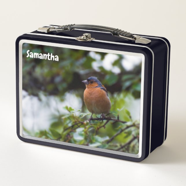 Chaffinch Metal Lunchbox (Front)