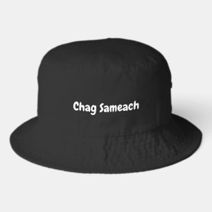Chag Sameach Jewish Holiday Black Hat