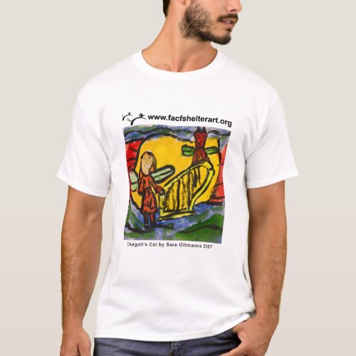 Chagalls Cat T_Shirt