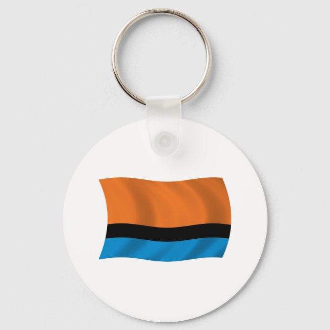 Chagossians Flag Keychain (Front)