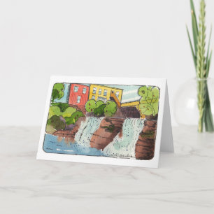 Chagrin Falls Folded Note Card