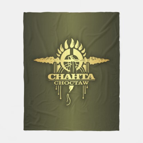 Chahta Choctaw 2o Fleece Blanket