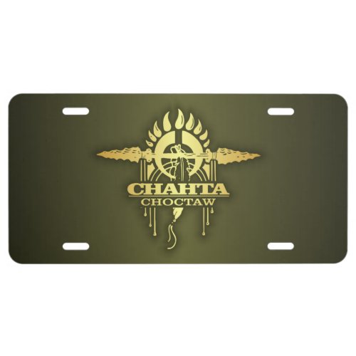 Chahta Choctaw 2o License Plate