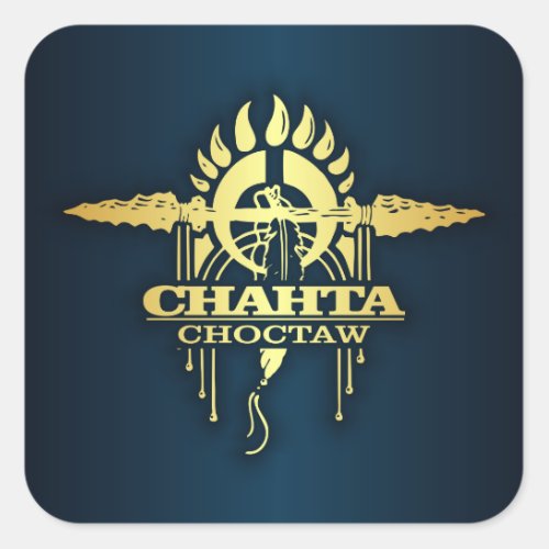 Chahta Choctaw Square Sticker