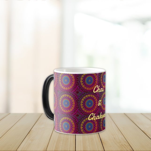 Chai and Chakra Yoga Tea  Color Morph Mug (Creator Uploaded)