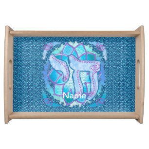 Chai Blue Serving Tray