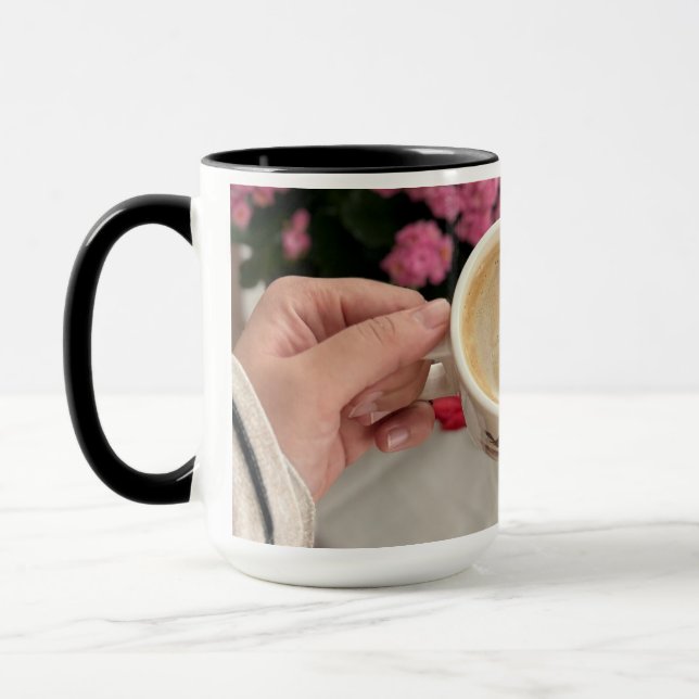 Chai & Coffee Mug – Warm Beverage Lovers Ceramic C (Left)