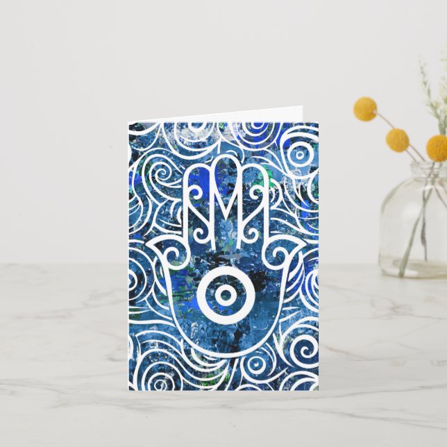 Chai Hamsa Thank You Card (Front)