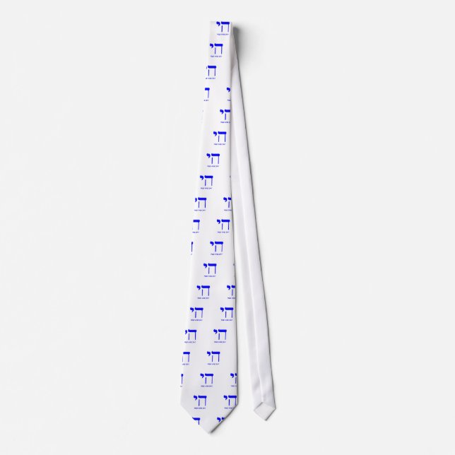 Chai how are ya? neck tie (Front)