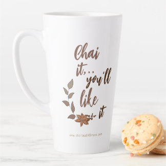 Chai Latte Pun Coffee Shop Merch Latte Mug