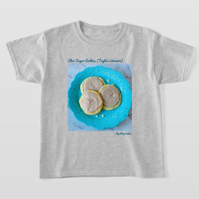 Chai Sugar Cookies T-Shirt (Laydown)