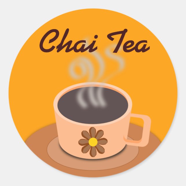 Chai Tea stickers (Front)