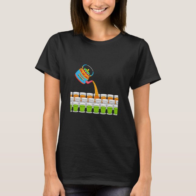 Chai Walla  Desi Flag T-Shirt (Front)