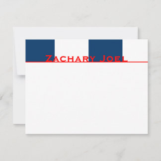 Chaim Tzadok Thank You Note Card