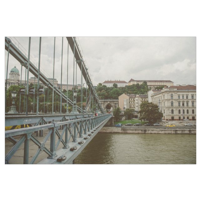 Chain bridge, Budapest Fabric (Yard)