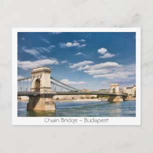 Chain Bridge - Budapest Postcard