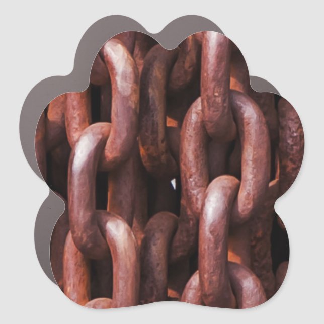 Chain Car Magnet (Front)