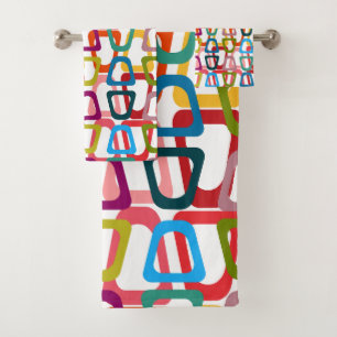 Chain, Chain, Chain Bath Towel Set