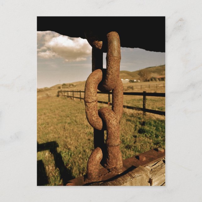 Chain & Fence Postcard (Front)