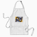 Chain Fractal Art Adult Apron