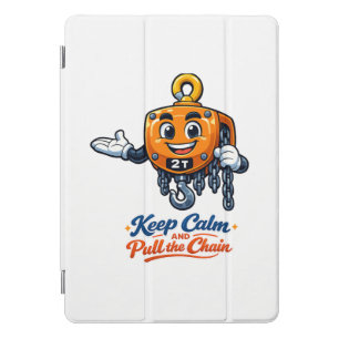 Chain Hoist Mascot Keep Calm Custom Tablet Case
