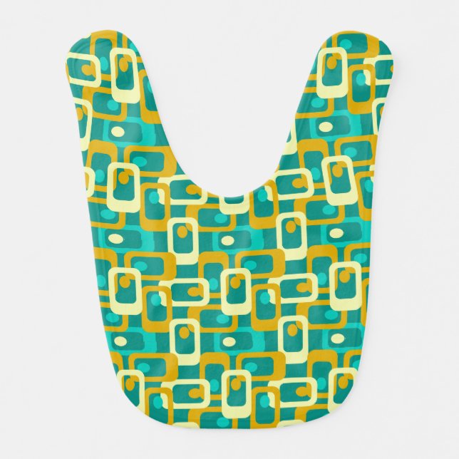 Chain Link  Baby Bib (Front)