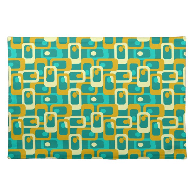 Chain Link  Cloth Placemat (Front)