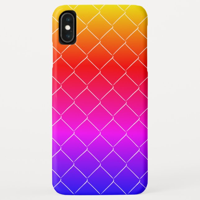 Chain Link Cool Pattern Case-Mate iPhone Case (Back)
