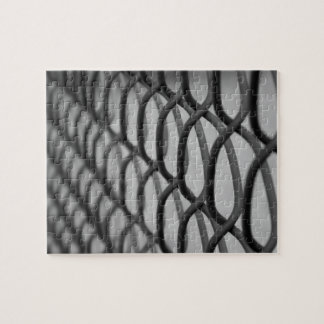 chain link fence jigsaw puzzle